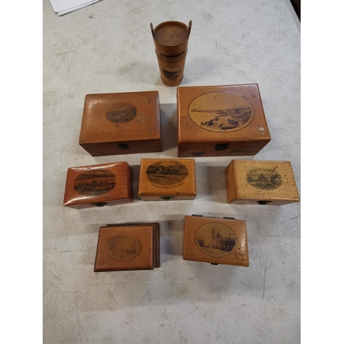 79 - Eight Mauchline ware boxes
Location: 6.3