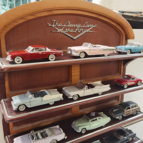 A Franklin mint 'The Classic Cars of the Fifties' car collection