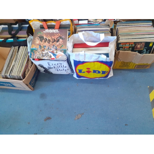83 - A large quantity of LP's from the 1950's onwards including The Stylistics, Diana Ross, Gershwin and ... 