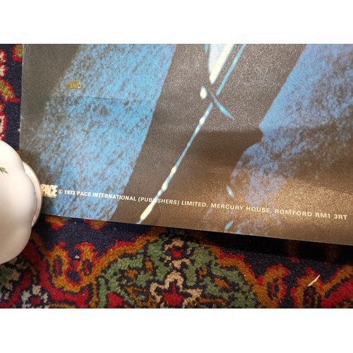 80 - A collection of twelve posters to include six 1970's Prog Rock posters from Sounds Magazine and six ... 