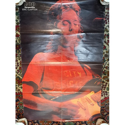 80 - A collection of twelve posters to include six 1970's Prog Rock posters from Sounds Magazine and six ... 