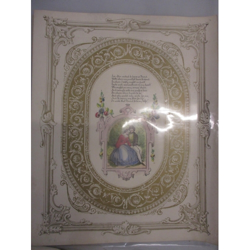 105 - A collection of ten Victorian Valentine cards
Location: cab