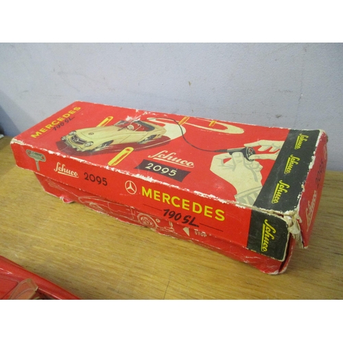 A boxed Schuco Mercedes 190SL 2095 clockwork remote control
