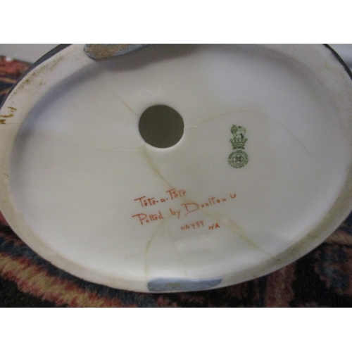 65 - A selection of ceramics to include Tete-a-Tete - a Royal Doulton figure group (A/F), a Beswick model... 