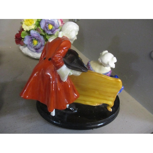 65 - A selection of ceramics to include Tete-a-Tete - a Royal Doulton figure group (A/F), a Beswick model... 