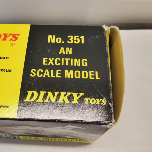 Antiques Atlas - Vintage Dinky Toys 351 U.F.O Interceptor Boxed. ac058a1511