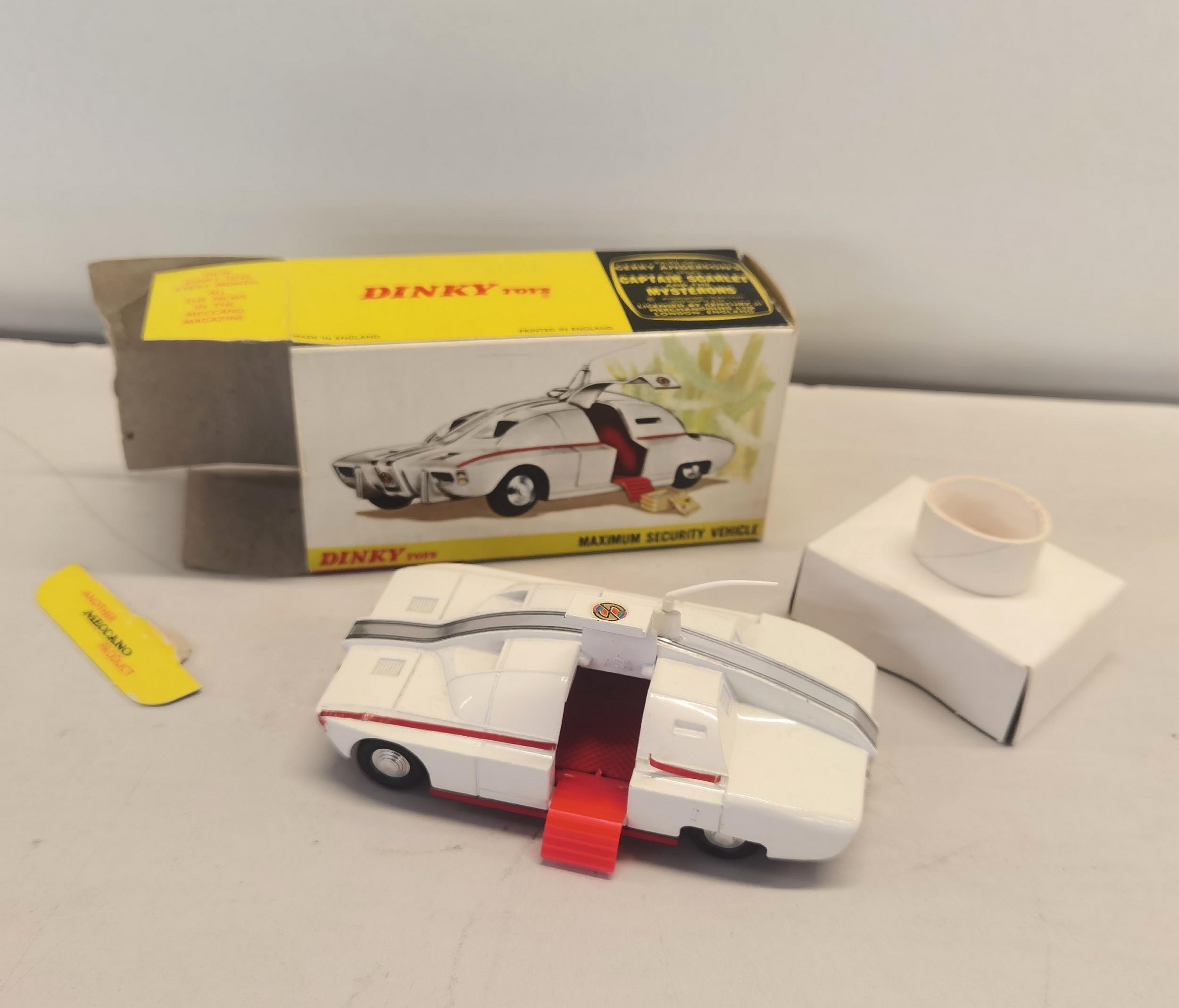 A Dinky Toys No.105 boxed Maximum Security Vehicle as seen