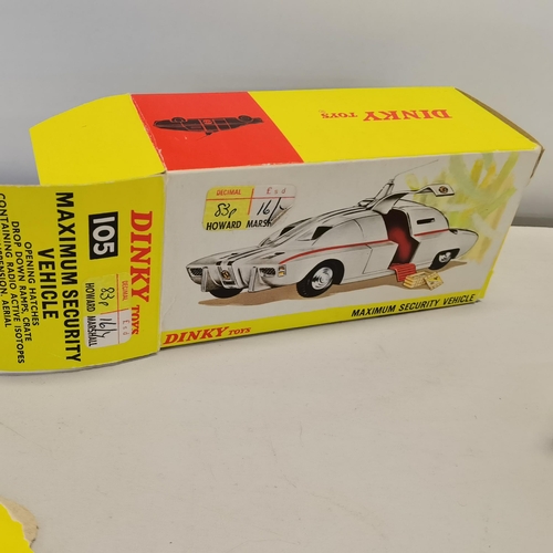 Dinky Security Maximum Vehicle 0 - Toys – SECURITY DINKY VEHICLE