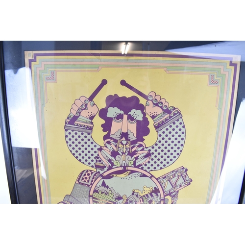 An original 1970 Isle Of Wight Festival poster, August 26-30