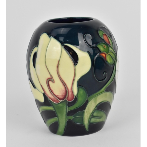 165 - A Moorcroft ceramic vase by Emma Bossons in the 'Miss Alice' pattern, 2005, with signatures and mark... 