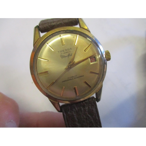 226 - Two gents wristwatches to include a Caravelle Automatic and a Tressol Ultra Flat watch
Location: CAB