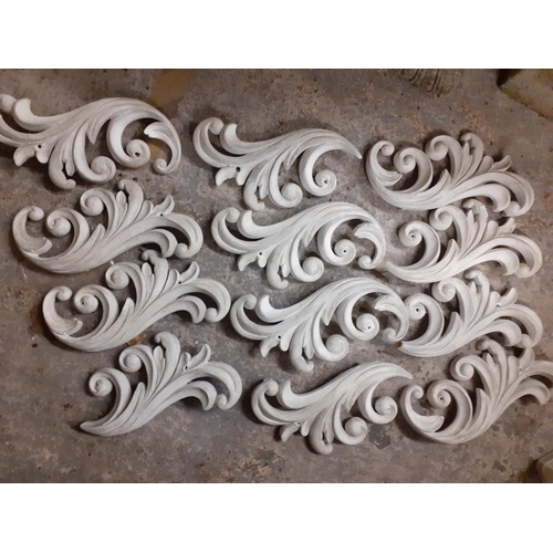 237 - A box of treen swirl furniture additions, and a metal planter on stand Location: G