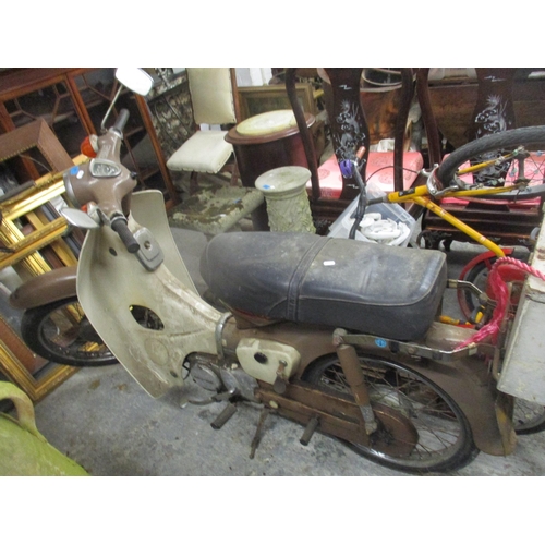 239 - A Honda C90 motorcycle, beaver brown colour, one owner from new, first registered 14/08/1975, in nee... 