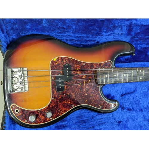 106 - A Fender Squier Precision bass guitar No JV20197
Location: LAF