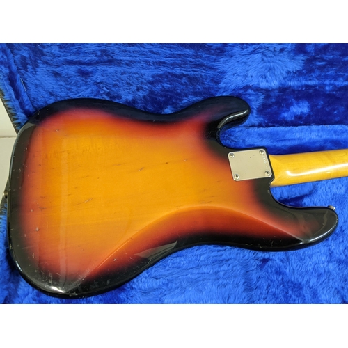 106 - A Fender Squier Precision bass guitar No JV20197
Location: LAF