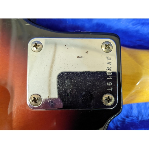 106 - A Fender Squier Precision bass guitar No JV20197
Location: LAF