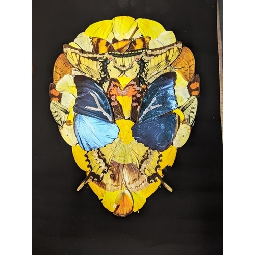 190 - Scarlet Isherwood - three abstract portraits hand embellished prints unframed
Location: SL