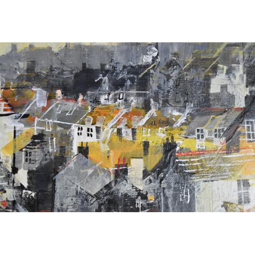 2 - Mike Bernard RI (b.1957) British
'Low Tide Staithes', signed lower right 'M. Bernard', mixed media, ... 