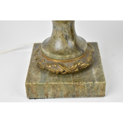 171 - ***This Lot Has Been Withdrawn

A pair of late 19th century ormolu-mounted marble cassolettes mounte... 