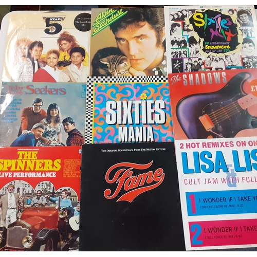 124 - A small quantity of 1960's to 1980's LP's, 123