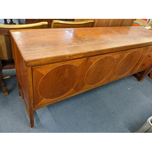 220 - A retro Nathan 'circles' teak sideboard
Location: A2F