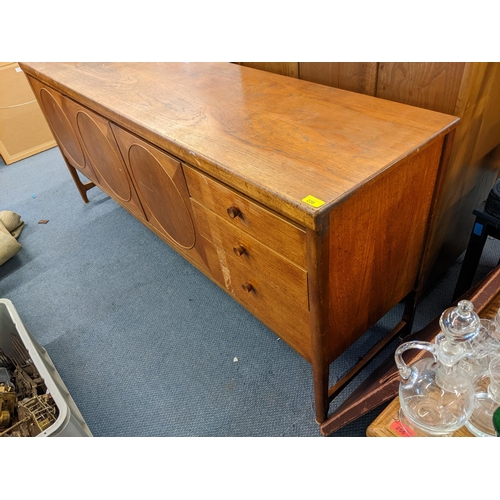 220 - A retro Nathan 'circles' teak sideboard
Location: A2F