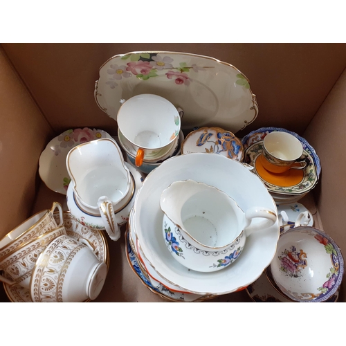 133 - Mixed part tea sets to include Wedgwood Angela, Roslyn, Adderley and miscellaneous Victorian china L... 