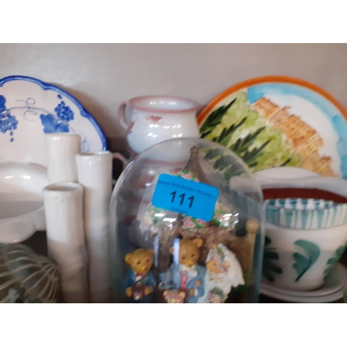 366 - Mixed 20th century ornaments and ceramics to include Bradford Exchange dolphin collectors plates, Po... 