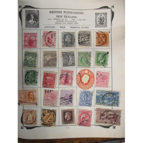 195 - The Strand and Stanley Gibbons stamp albums containing world stamps to include India, Portugal, Brit... 