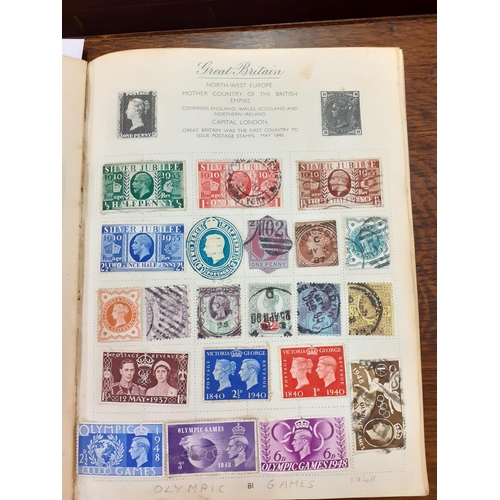 258 - A 1940's/50's Royal Mail stamp album and worldwide contents
Location: A1B