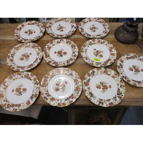 278 - Late 19th century ceramics to include a French part dessert service comprising two tazzas and ten pl... 