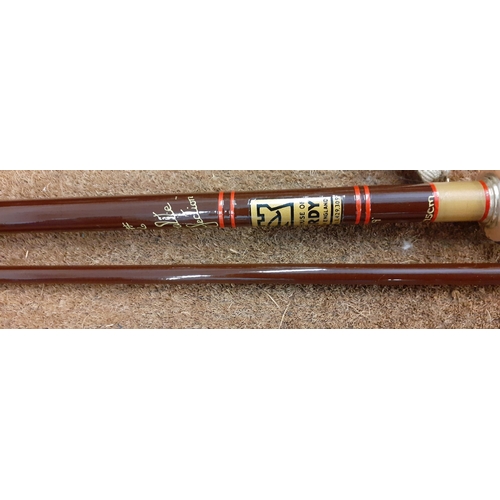 303 - A Hardy Fibalite Perfection fly-fishing rod, 9 foot
Location: RWM