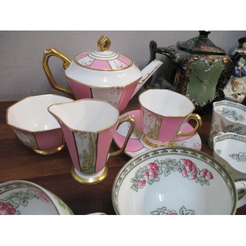 328 - A selection of ceramics to include a Royal Stafford part tea set, Chinese blue and white vase A/F, S... 