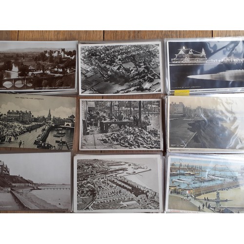 294 - A quantity of mainly late 20th century holiday postcards from towns and tourist sites beginning with... 