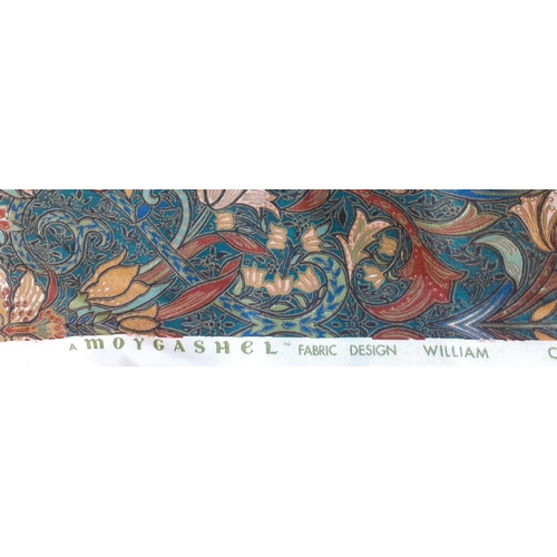 21 - A bolt of Irish Moygashel 'William' fabric in the William Morris style, approx  8 metres x 1.32 metr... 