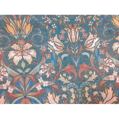 21 - A bolt of Irish Moygashel 'William' fabric in the William Morris style, approx  8 metres x 1.32 metr... 