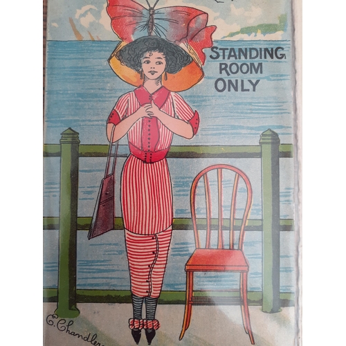 34 - A quantity of early to mid 20th Century postcards, to include hat and harem skirt references, includ... 