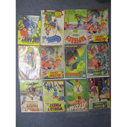 280 - A quantity of American DC and other comics to include Superman, Aquaman, Atom, Shadow, Action Comics... 