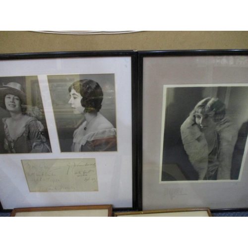 295 - Society photographs, one by Dorothy Wilding depicting actress Renee Kelly. Another by Bertram Park d... 