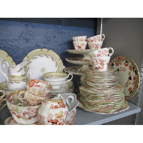 70 - A selection of Victorian and later tea and dessert part services to include The Paragon China part t... 