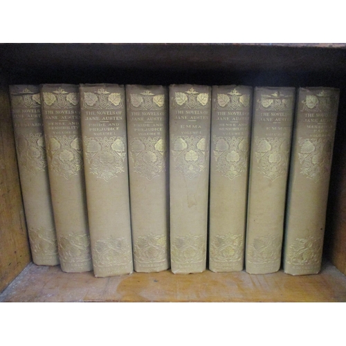 71 - Jane Austin - The Novels of The Winchester Edition, 10 volumes, John Grant, Edinburgh 1905, original... 