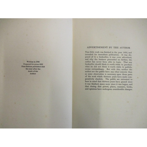 71 - Jane Austin - The Novels of The Winchester Edition, 10 volumes, John Grant, Edinburgh 1905, original... 