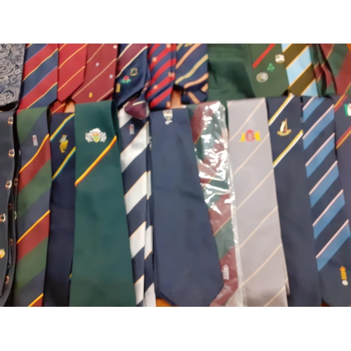 63 - A quantity of 20th Century gents ties, mainly cricket club related to include a 1992 Cornhill Insura... 