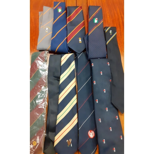 63 - A quantity of 20th Century gents ties, mainly cricket club related to include a 1992 Cornhill Insura... 