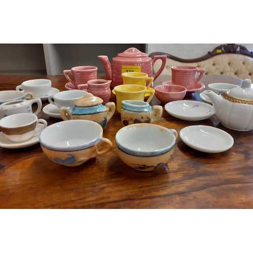 330 - A small quantity of 1920'/1930's children's part tea sets
Location:RAB