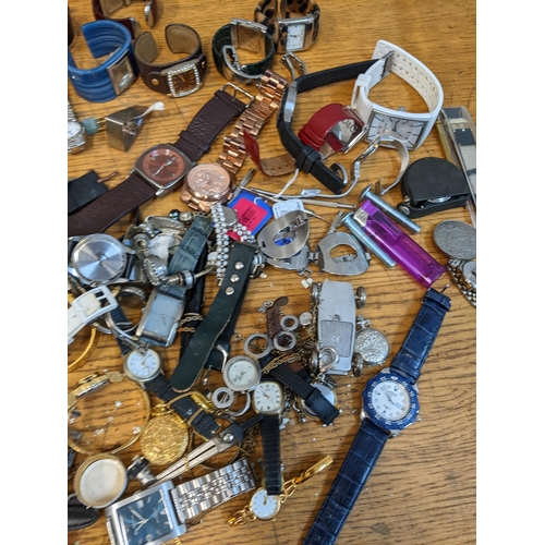 52 - A selection of ladies and gents watches to include Swatch, Seiko and others
Location: P