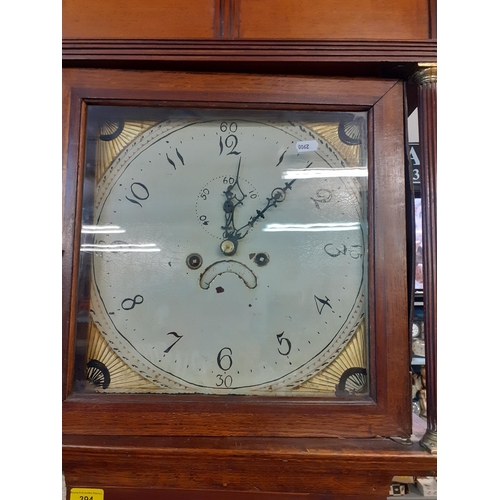 394 - A George III 8-day longcase clock in an oak case
Location:FSR