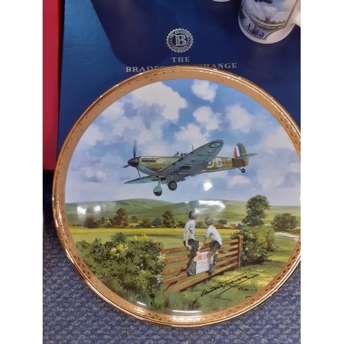 412 - Collectors plates to include Concorde Dream Fleet by Davenport and Spode and china mugs
Location: BR