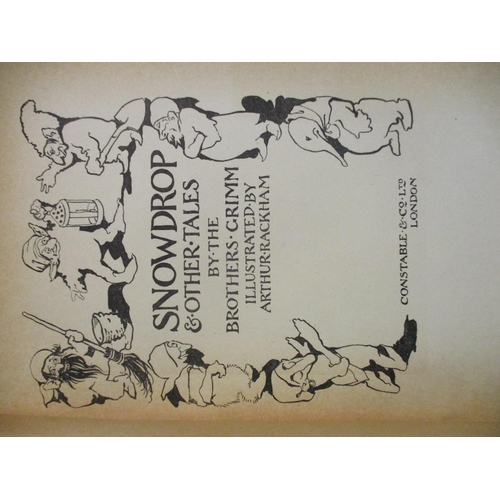 471 - Arthur Rackham - Snowdrop and other Tales by the Brothers Grimm re-issued as a separate story 1920, ... 