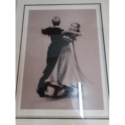 480 - Trudy Good - Ballroom Series III limited edition print, together with an oil on canvas and two other... 